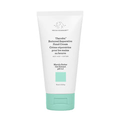 Drunk Elephant Therabu Buttered Reparative Hand Cream bottle offers rich nourishment for dry hands.