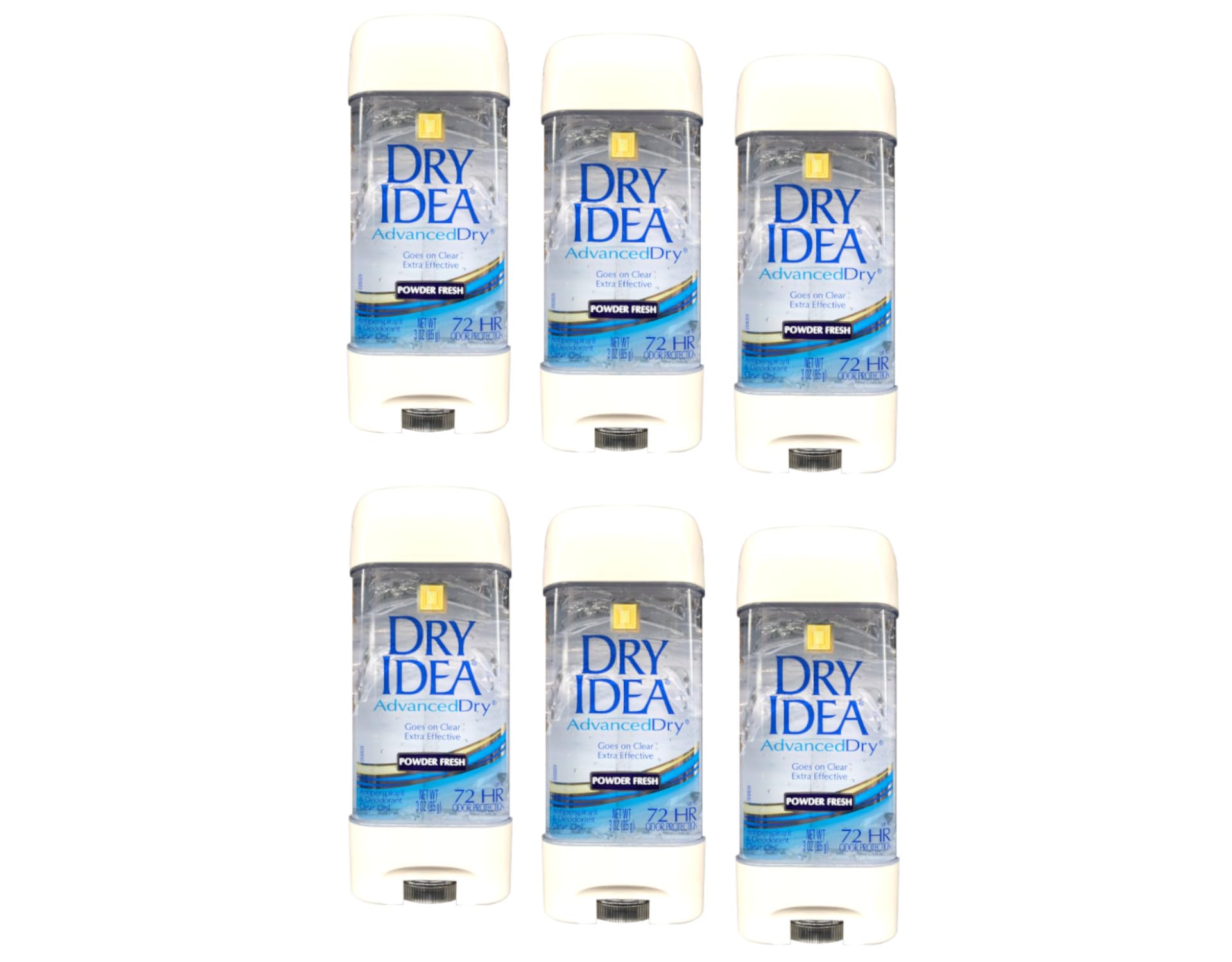 Dry Idea Advanced stains-free wear preview demonstrates no residue feel after use.