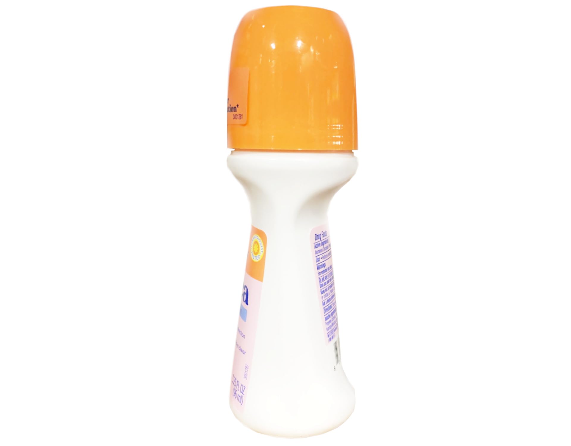 Dry Idea Fresh Linen close-up label communicates dermatologist-tested assurance.