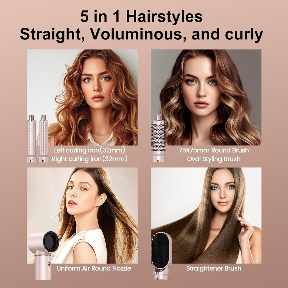 Dryhsip pink styling brush for volumizing and smoothing during drying