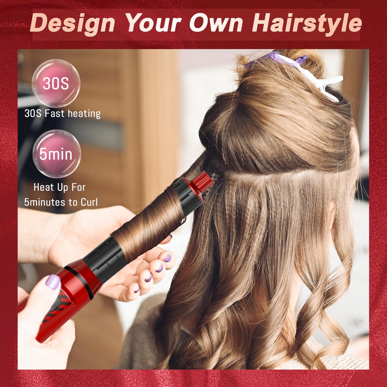 Dryhsip heat-resistant glove included for safer styling sessions