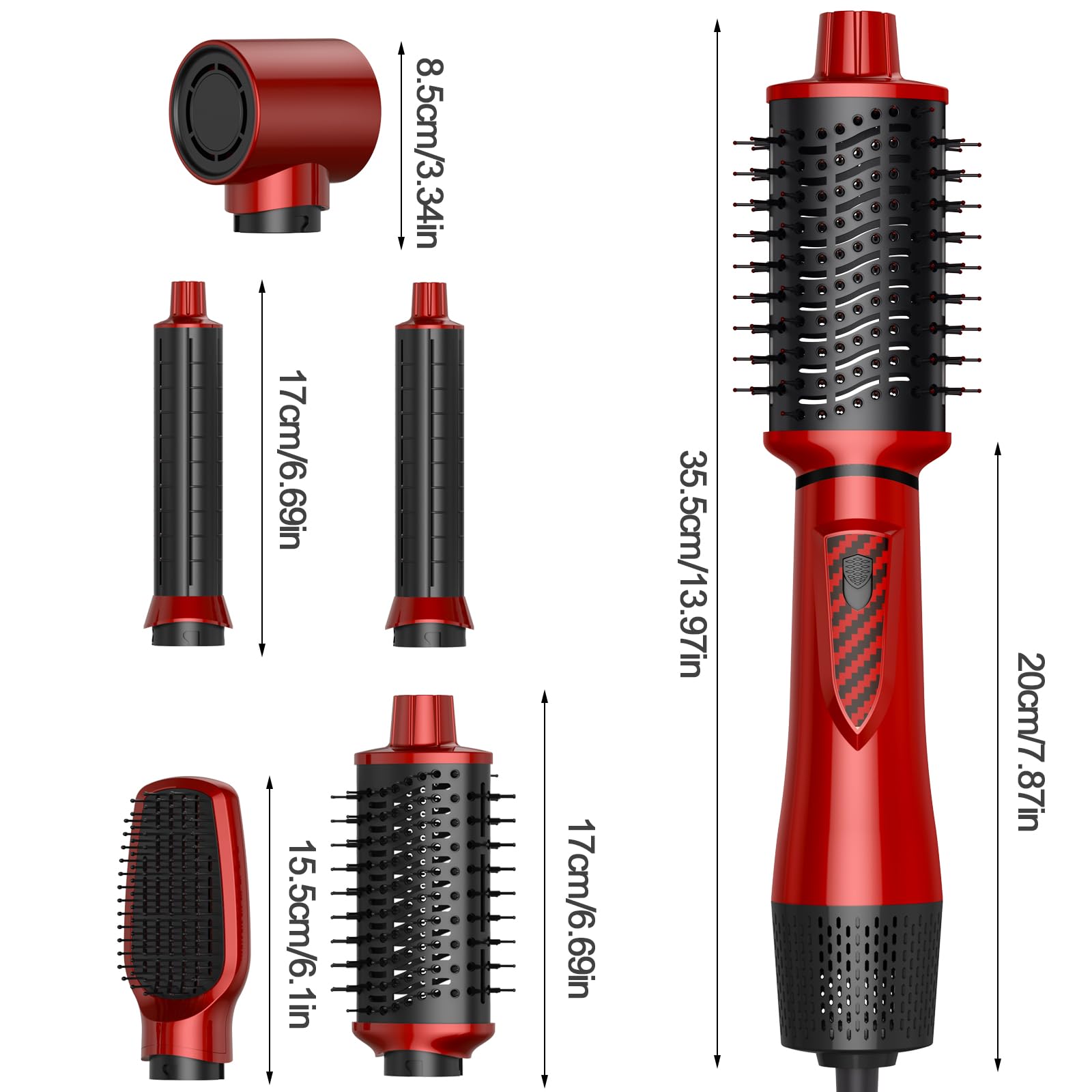 Dryhsip negative ionic technology reduces static during styling