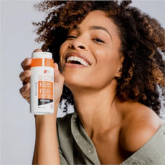 DS Labs Revita gel being applied to hair shows even dispersion for consistent styling