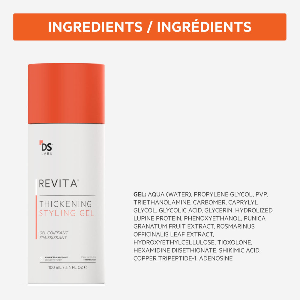 Revita gel ingredients highlight ginseng, zinc, caffeine for modern grooming routine