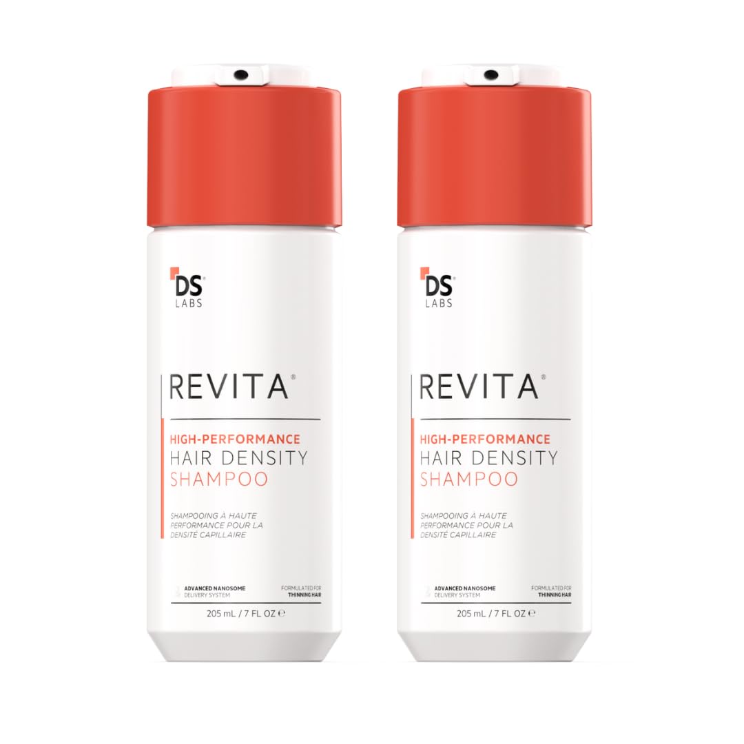 DS Laboratories Revita Shampoo label on 205 mL bottle for color-safe cleanse