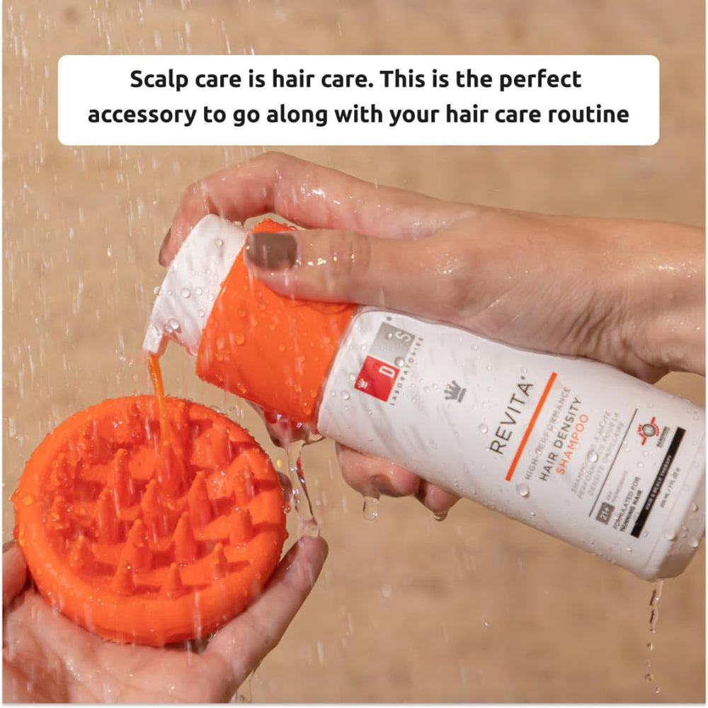 DS Laboratories Revitalizing Scalp Brush designed for all hair types, including color-treated for daily care.