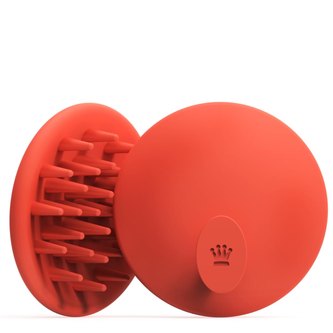 DS Laboratories Revitalizing Scalp Brush close-up bristles for gentle buildup lifting.
