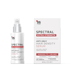 DS Laboratories Spectral Extra Strength Hair Density Serum bottle ready for quick scalp application.