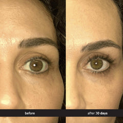 DS Labs Spectral.LASH bottle nozzle and brush for easy, quick-drying application.