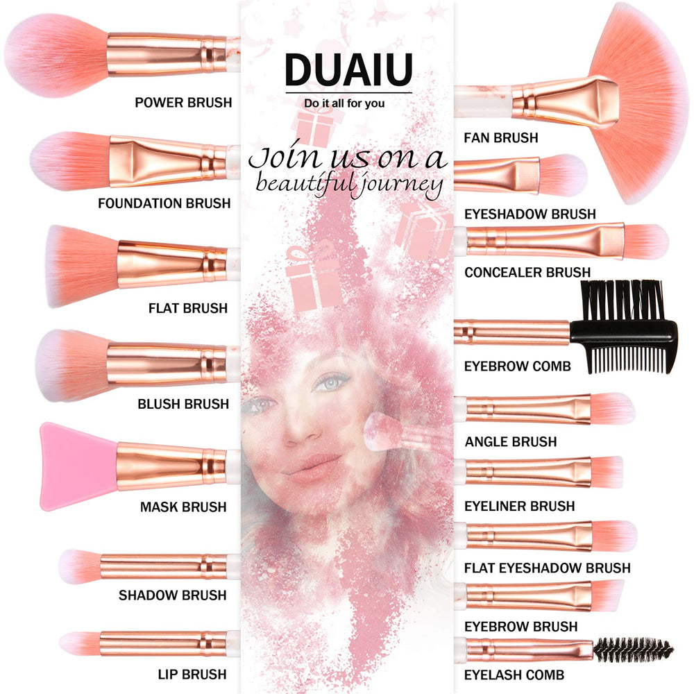 DUAIU silicone face mask brush for even mask application without waste