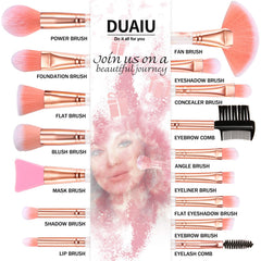 DUAIU silicone face mask brush for even mask application without waste