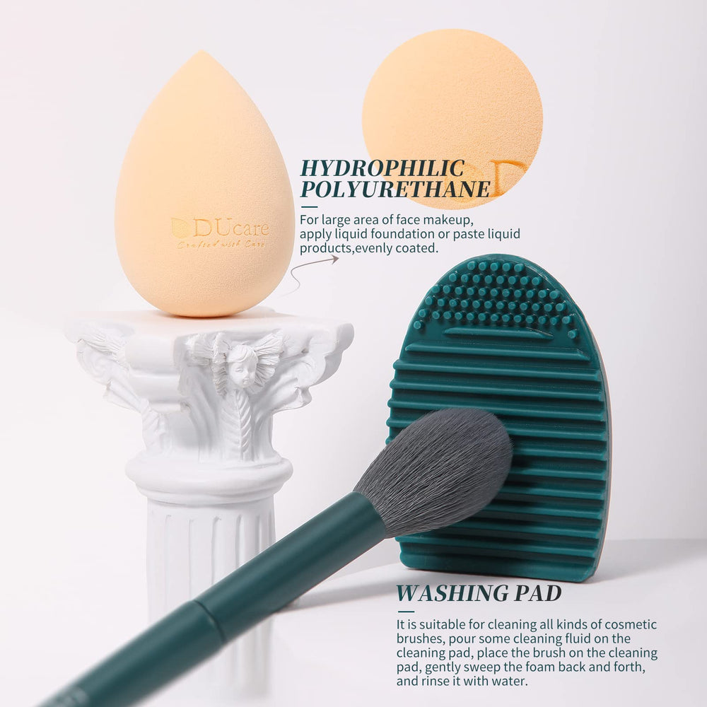 DUcare brush guide shows numbered tips to simplify using every tool.