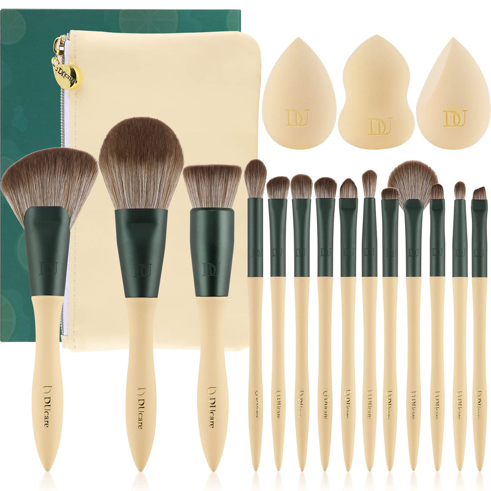 DUcare Christmas makeup gift set brushes boxed for elegant gifting