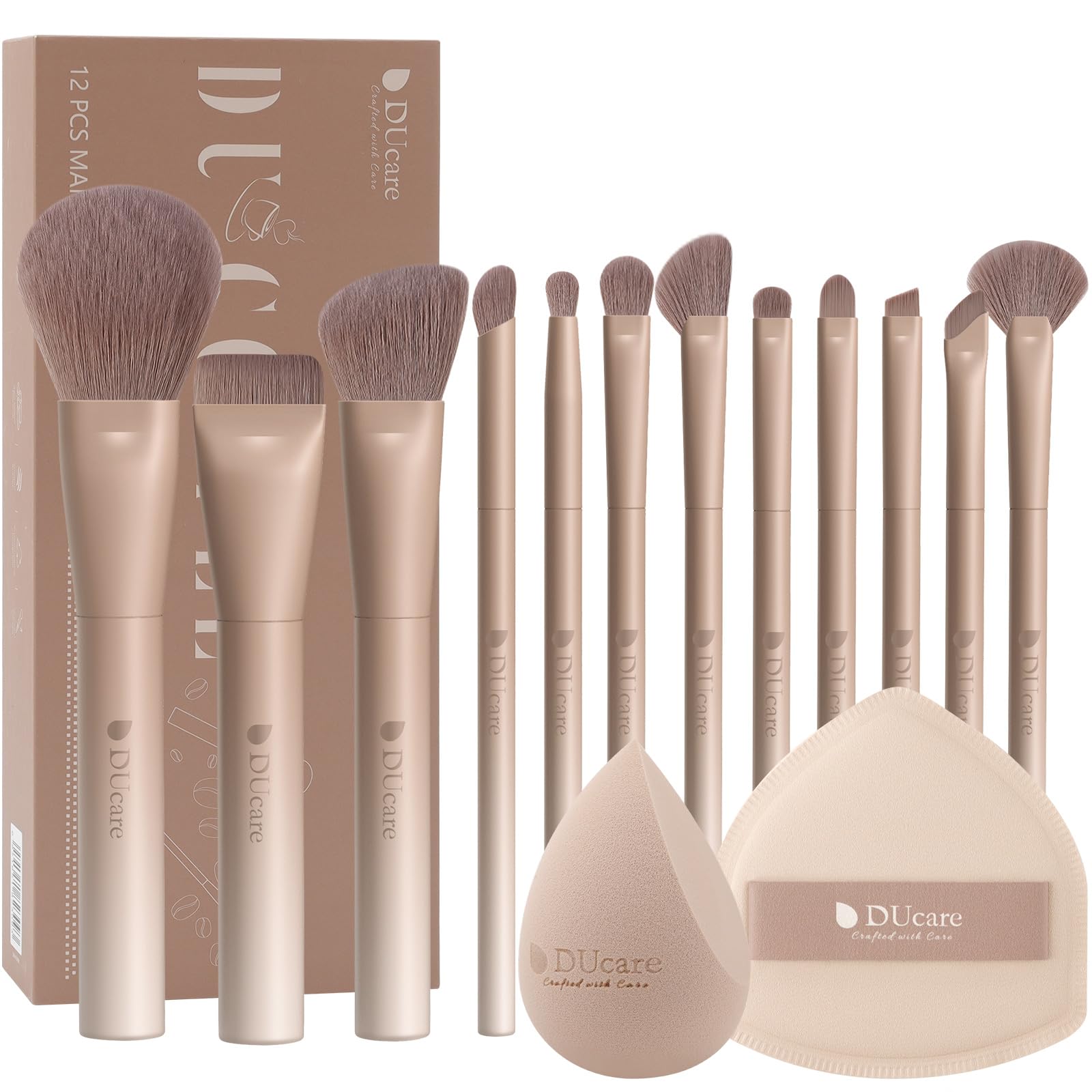 DUcare Christmas makeup set case – stylish storage for travel and organization.