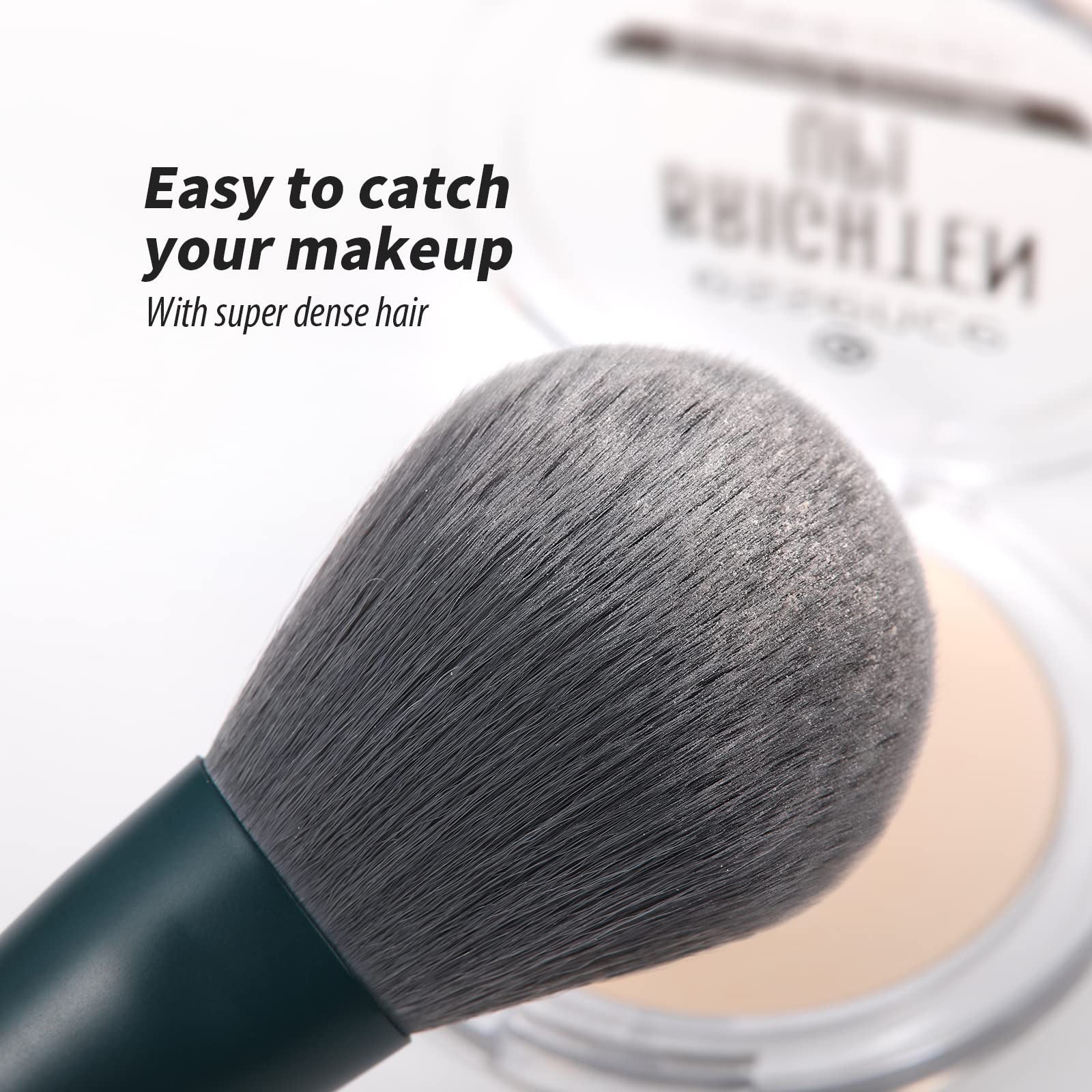 DUcare cleaning mat included complements on-tray cleanup after makeup.