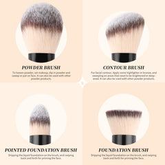 DUcare contour brush for precise cheek contouring