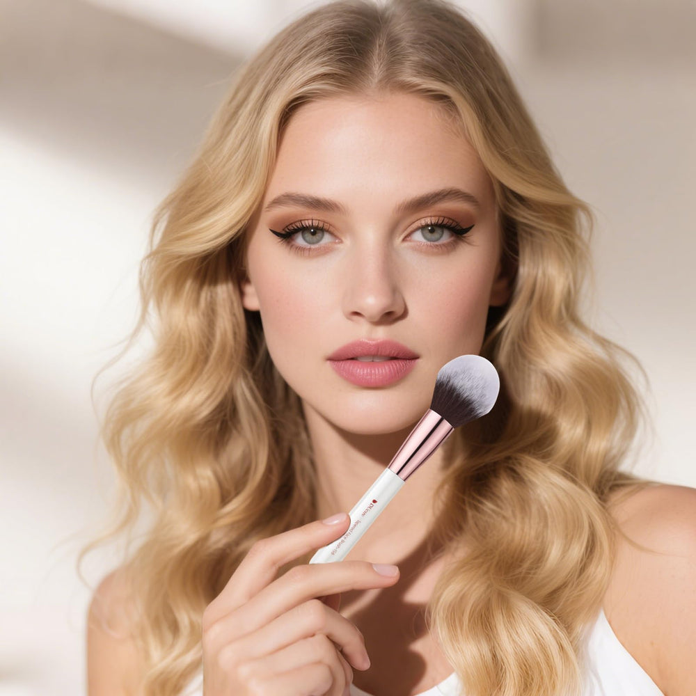 DUcare cruelty-free soft bristles glide smoothly on skin.