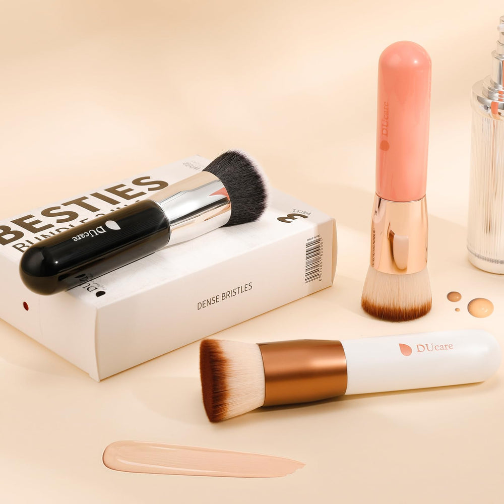 DUcare daily base routine essential brush for precise foundation application
