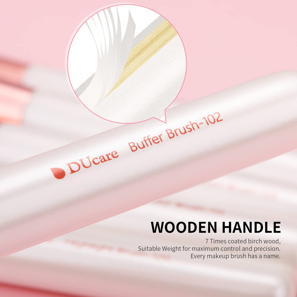 DUcare durable ferrules with aluminum ensure long-lasting brushes.