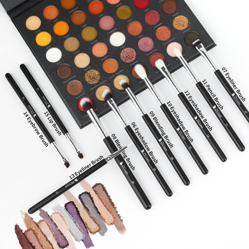 DUcare eyeliner-angle/concealer brush for precise lines and finish