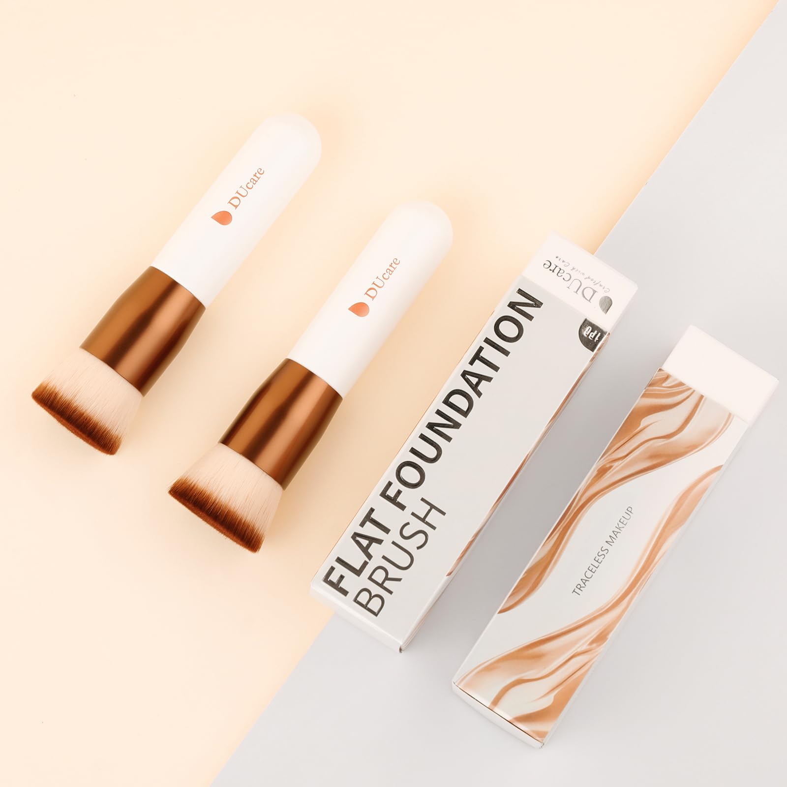 DUcare foundation brush set is gift-ready with attractive packaging