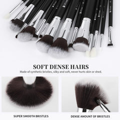 DUcare luxury cosmetic bag showcasing organized brush storage