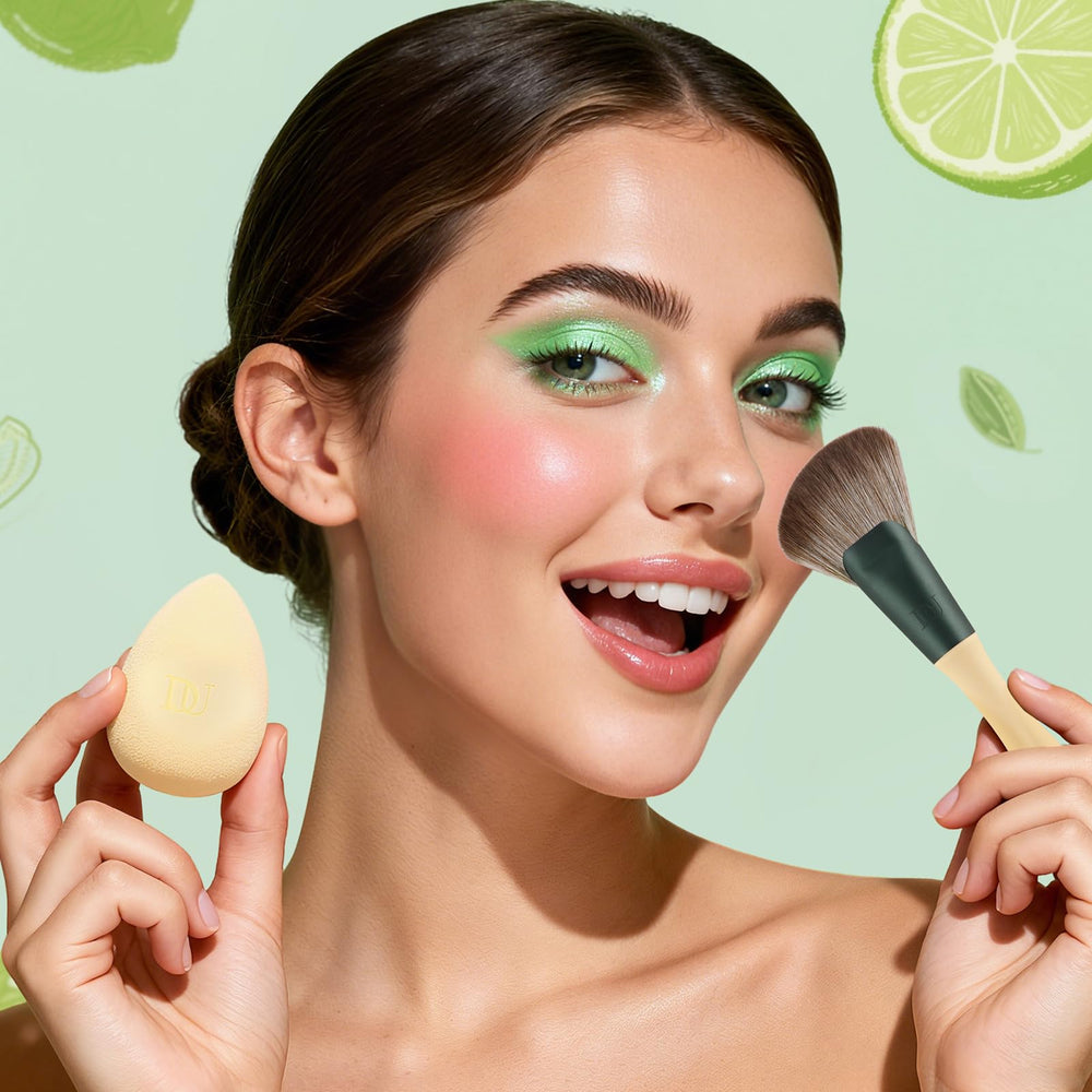 DUcare precision brushes for eyeshadow concealer and detail work