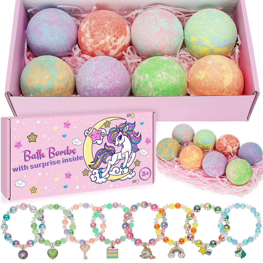 Duchong unicorn bath bombs packaging shows cute gift-ready design.