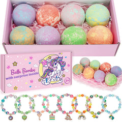 Duchong unicorn bath bombs packaging shows cute gift-ready design.