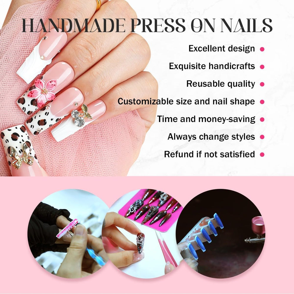 Duck Press on Nails at-home manicure for DIY enthusiasts.