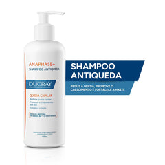 Ducray Anaphase+ lathering action creates rich foam for cleansing