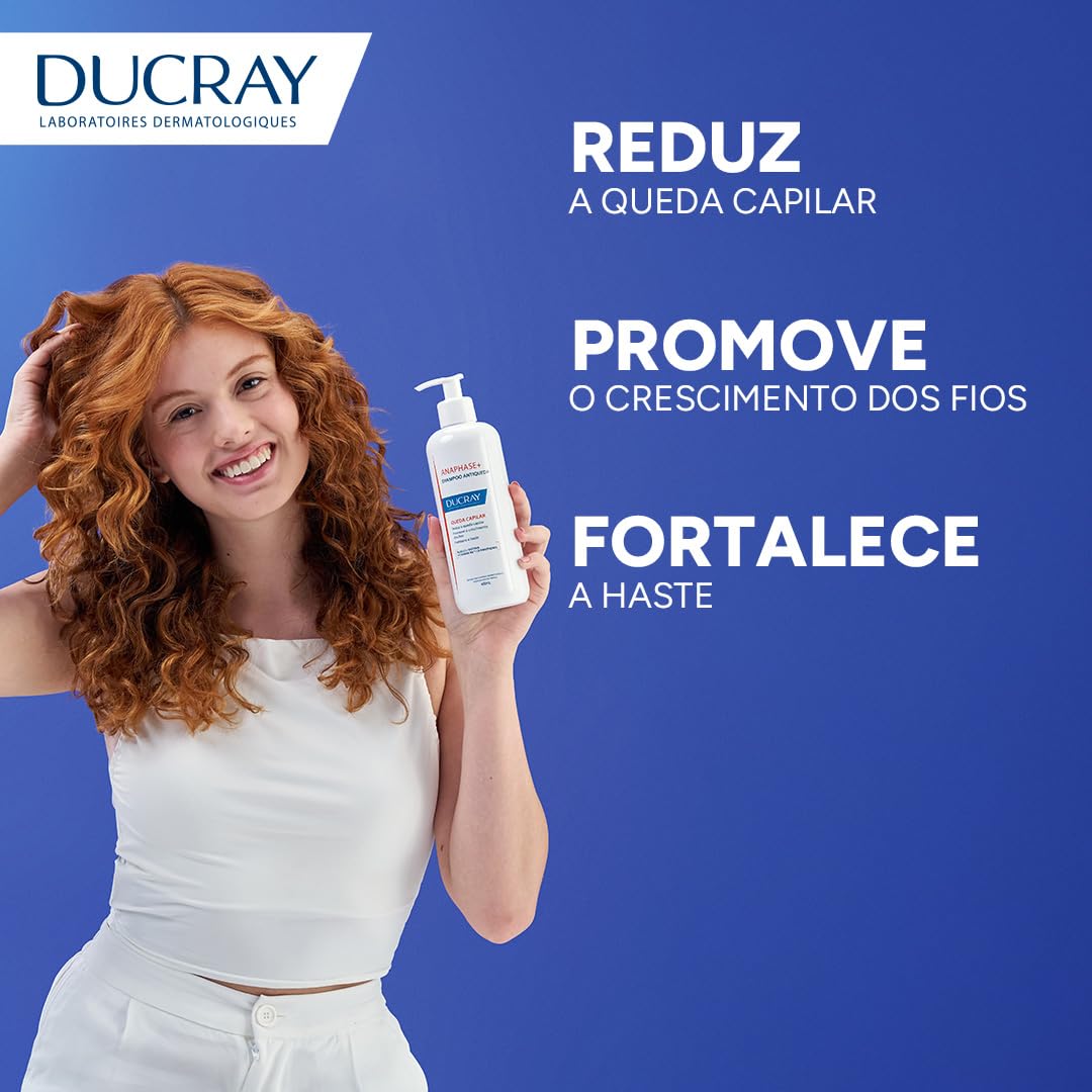 Ducray Anaphase+ Packaging highlights brand heritage and dermatology focus