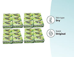 DuDu Osun black soap bars closeup highlighting rich texture for daily skin care.