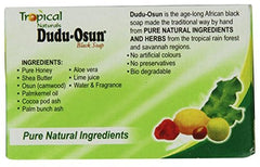 Dudu-Osun soap in hand demonstrates gentle cleansing and refreshing use