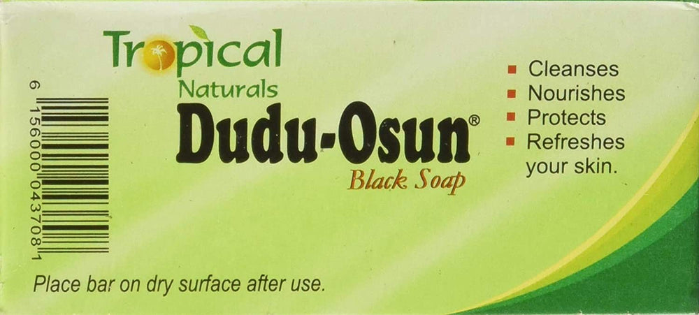 Dudu-Osun ingredients like shea butter shown on label for nourishment