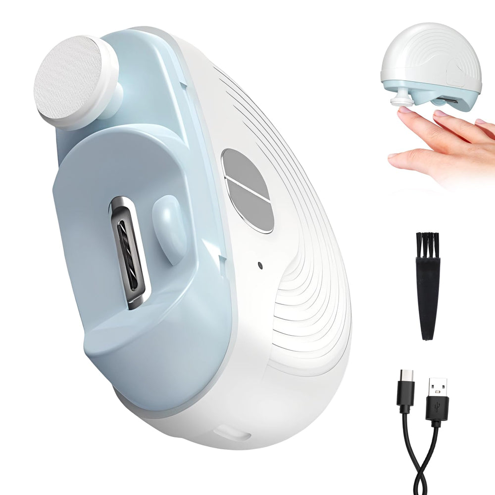 Dufuphae 3-speeds nails-trimmer with 360-degree design for flexible trimming