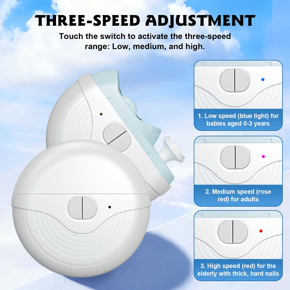 Dufuphae nails-trimmer LED light for safer precision