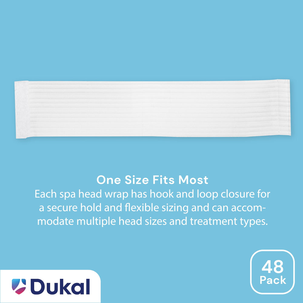 Dukal Reflections headband closure closeup showing secure fit