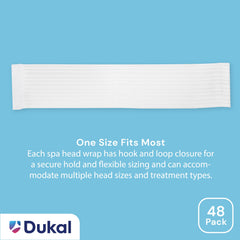 Dukal Reflections headband closure closeup showing secure fit