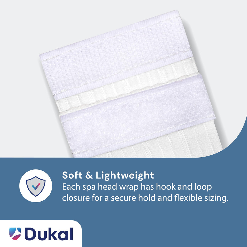 Dukal Reflections washable headband detail emphasizing semi-reusable design