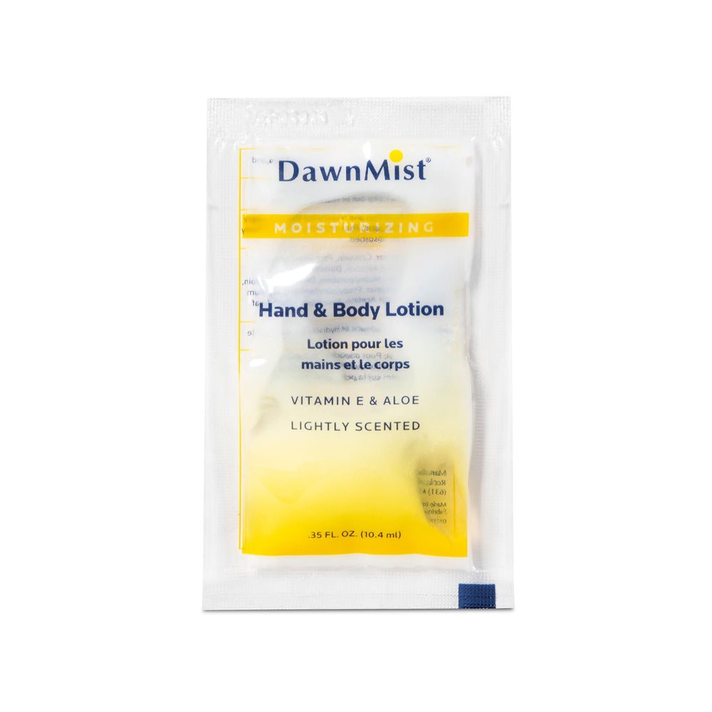 Dukal DawnMist aloe infusion close-up emphasizes soothing, skin friendly moisture.