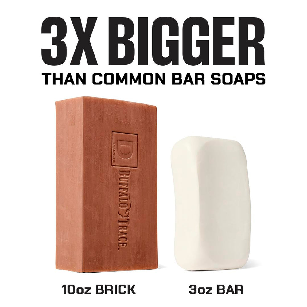 Duke Cannon 550 mil-spec paracord keeps soap elevated.