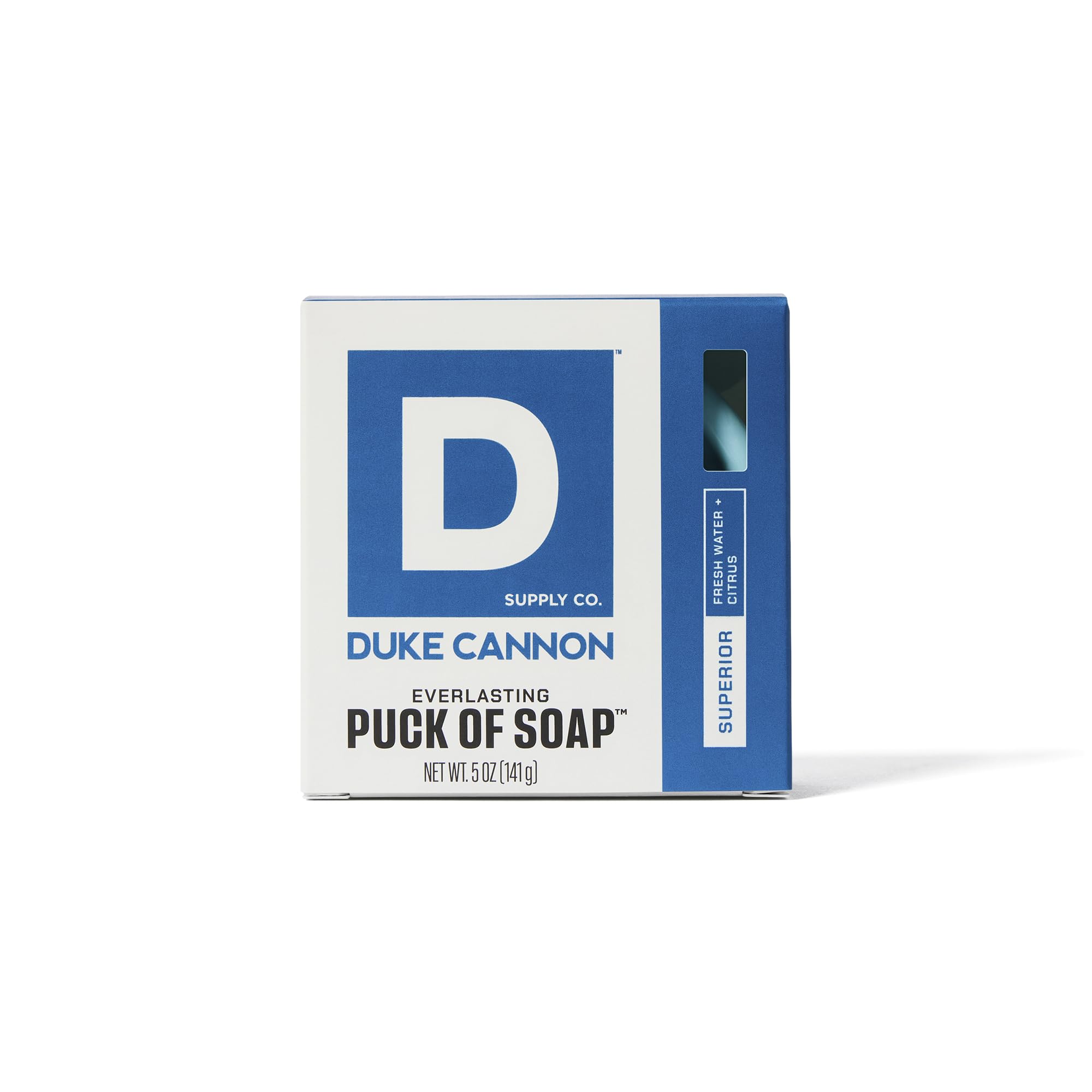 Duke Cannon grooming option, premium masculine soap bar.