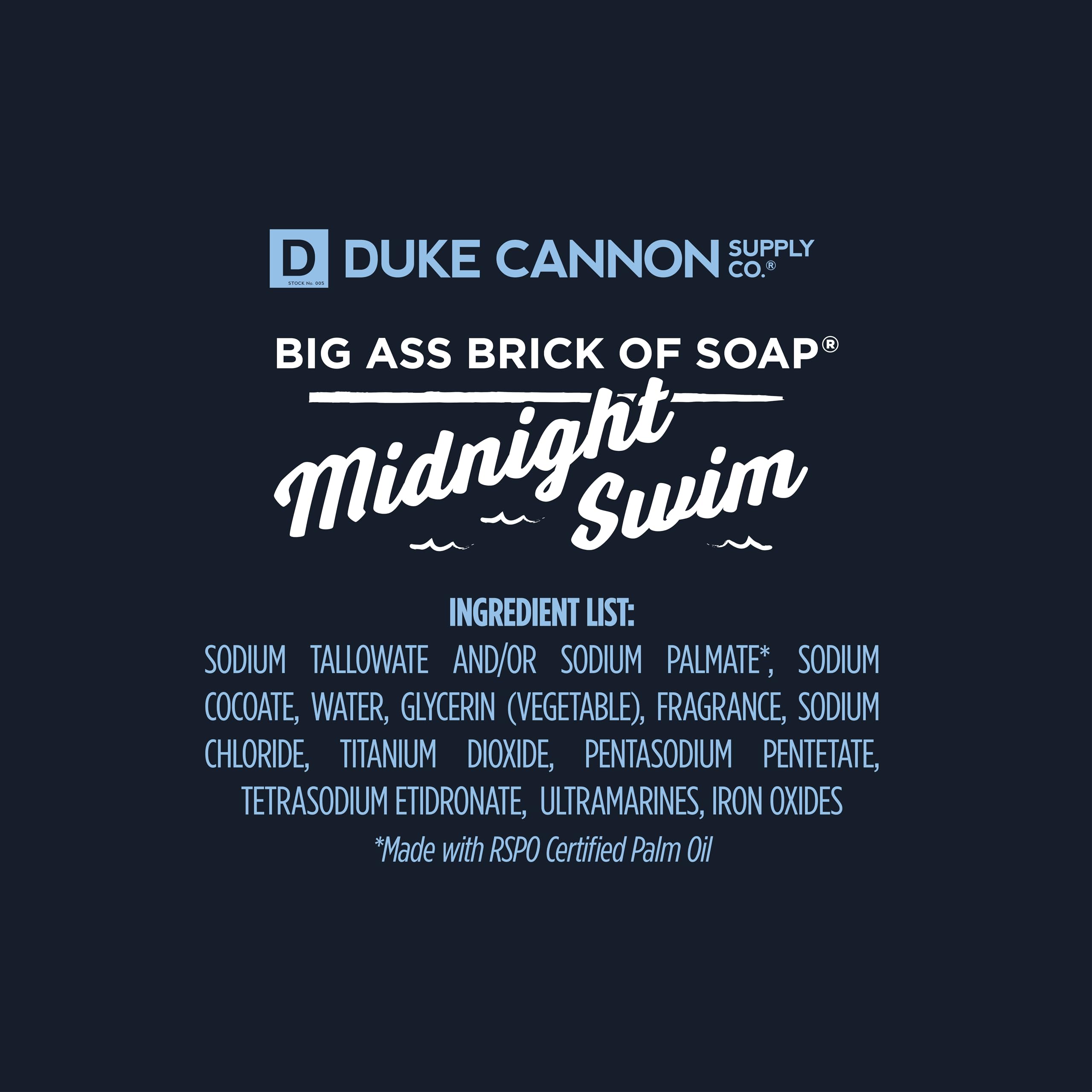 Duke Cannon soap bar on sink emphasizing masculine skincare benefits