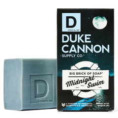 Duke Cannon 10 oz bar with citrus-cedar scent for daily use