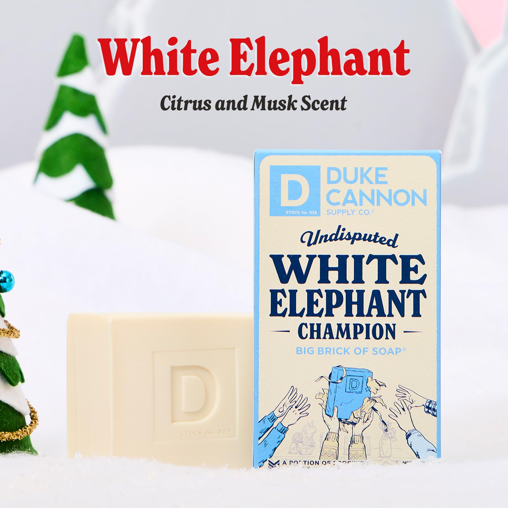 Duke Cannon soap close-up shows rich, dense lather for lasting cleansing.