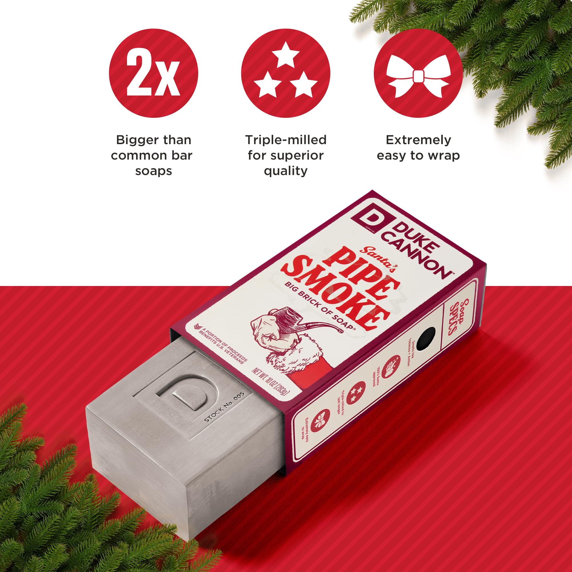 Duke Cannon supports veterans; proceeds add meaning to the purchase.