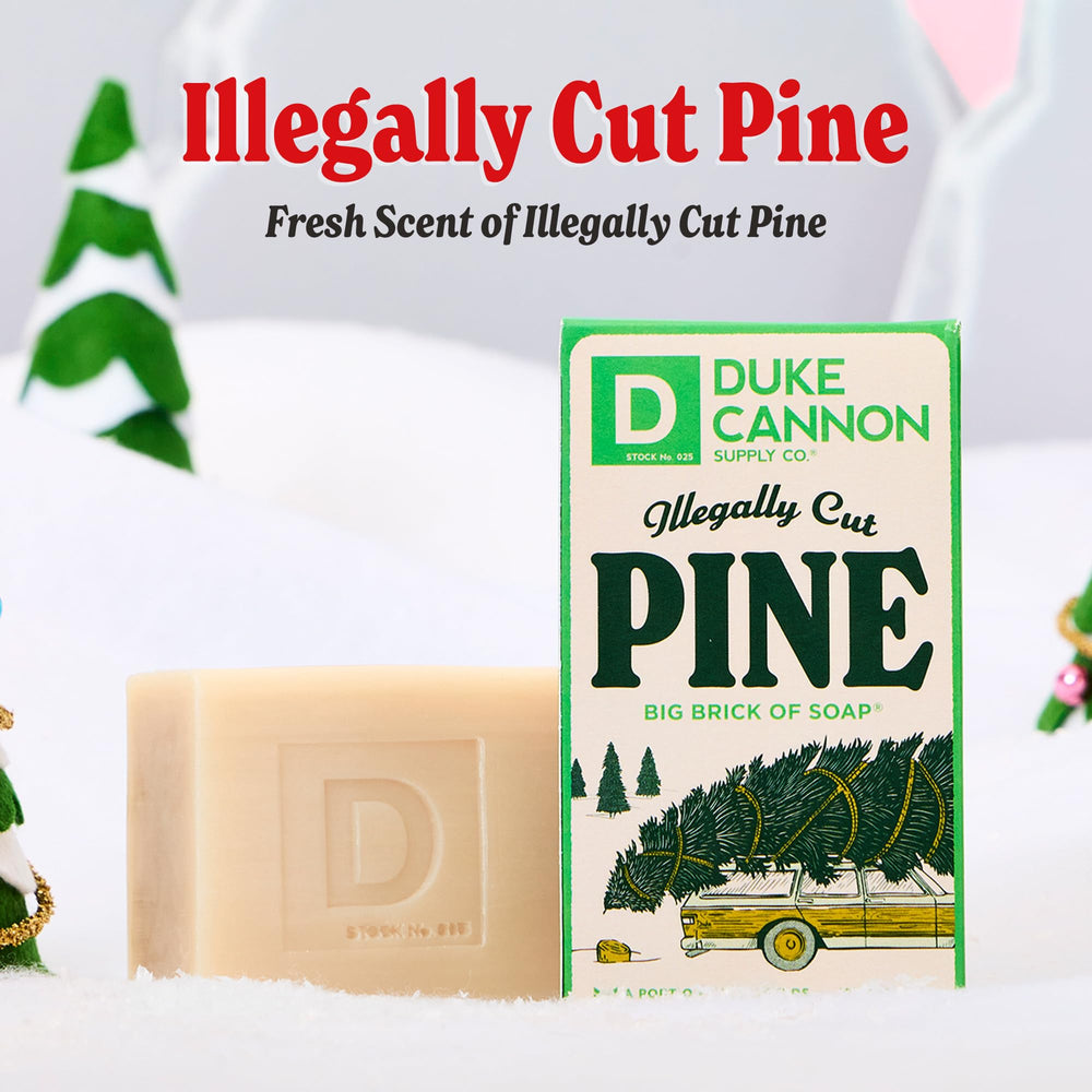 Duke Cannon White Elephant soap with citrus and musk for a clean finish.