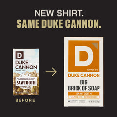 Duke Cannon Extra Large Soap Bundle citrus bar for energizing cleanse and zesty fragrance.