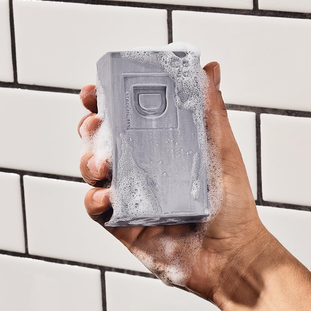 Duke Cannon Gun Smoke soap 10oz bar delivers rugged aroma and long-lasting freshness.
